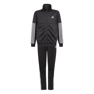 adidas dres treningowy 3-pasy zespół czarny chłopcy